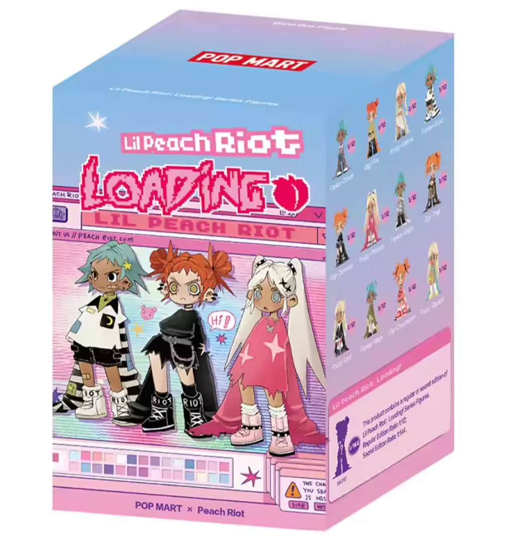 POP MART Lil Peach Riot: Loading! Series Figures