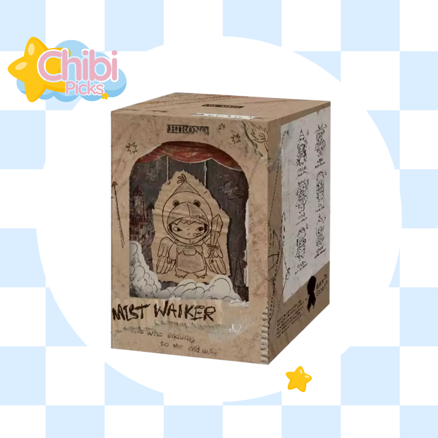POP MART Hirono Mist-Walker Series - Plush Doll Pendant