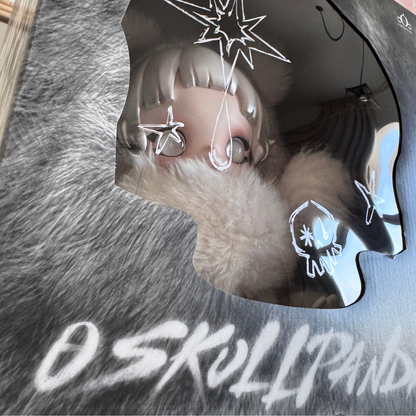POPMART SKULLPANDA Punk Panda Plush Doll