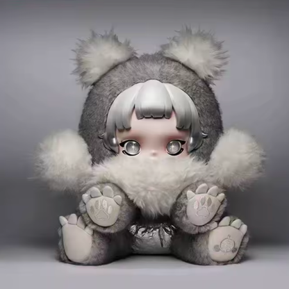 POPMART SKULLPANDA Punk Panda Plush Doll