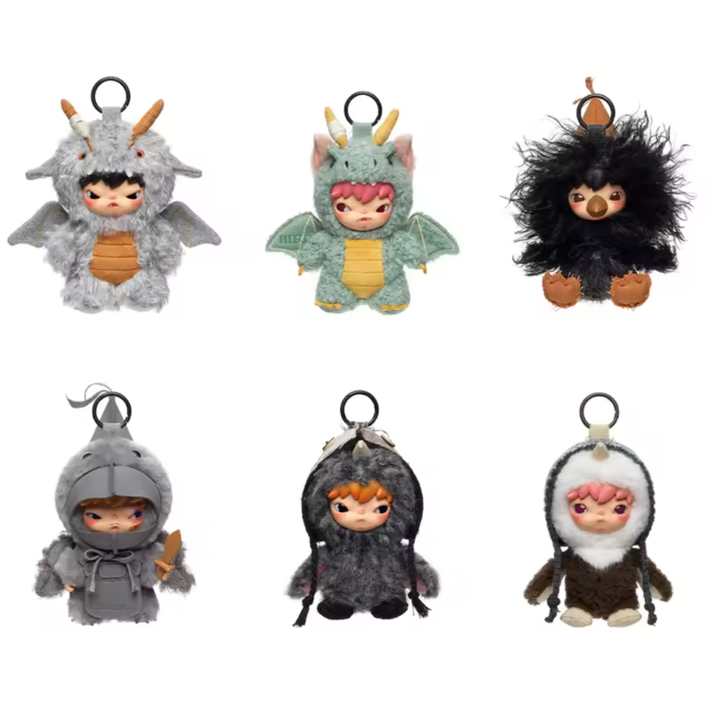 POP MART Hirono Mist-Walker Series - Plush Doll Pendant