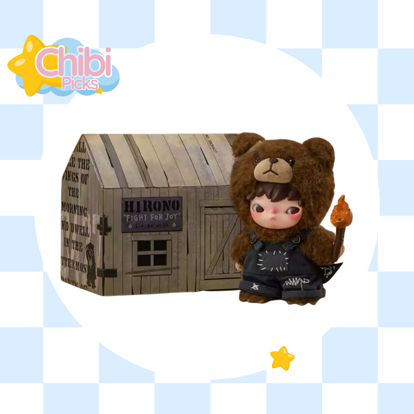 Hirono Living Wild-Fight for Joy Plush Doll