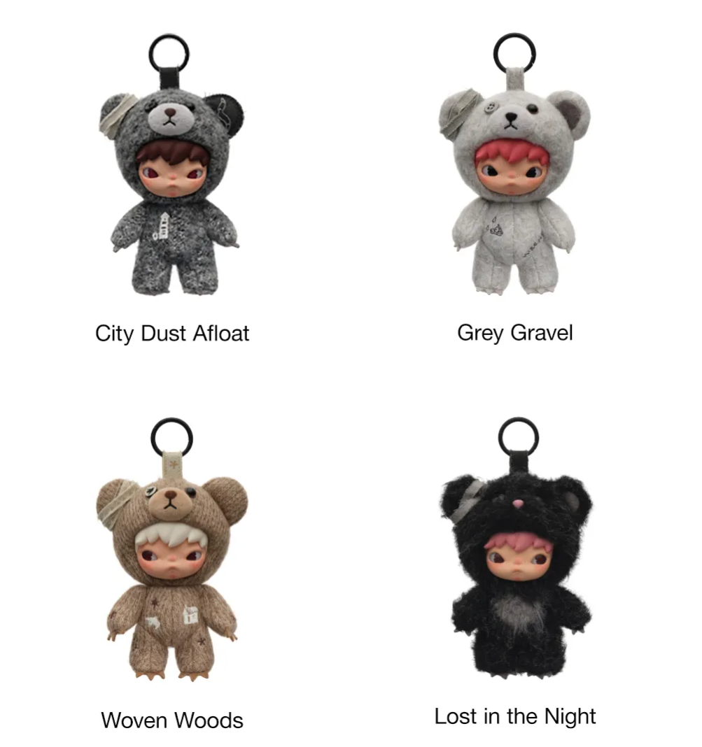 Hirono Road Journal Series-Plush Doll Pendant Blind Box 1PC
