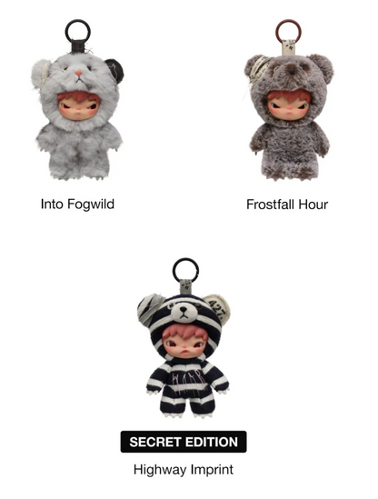 Hirono Road Journal Series-Plush Doll Pendant Blind Box 1PC