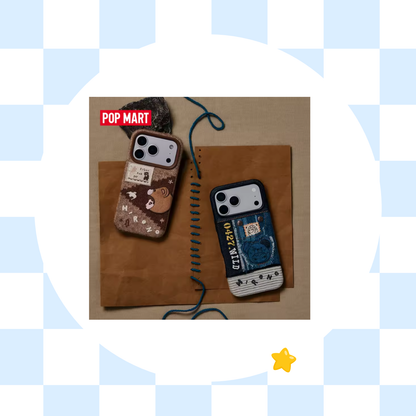 Hirono Road Journal Series-Knitted/Patchwork iPhone Case for 17 Pro Max