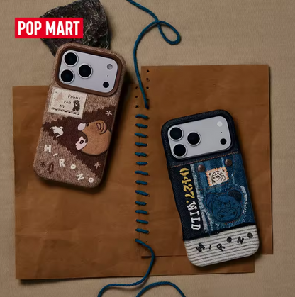 Hirono Road Journal Series-Knitted/Patchwork iPhone Case for 17 Pro Max
